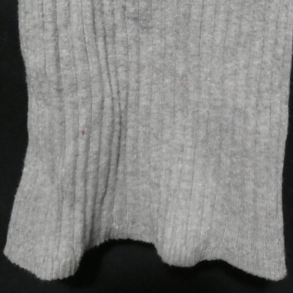 PRIMARK | size 4 | Grey Mock Neck Long Sleeve Knit Sweater - Picture 13 of 15